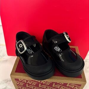 Vans Black Kids Dress Shoes